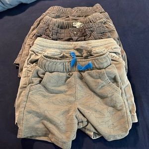 Boys 2T Grey Shorts Bundle